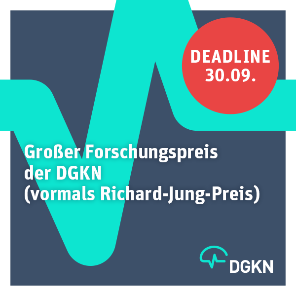 DGKN-Ausschreibung: Großer Forschungspreis 2027